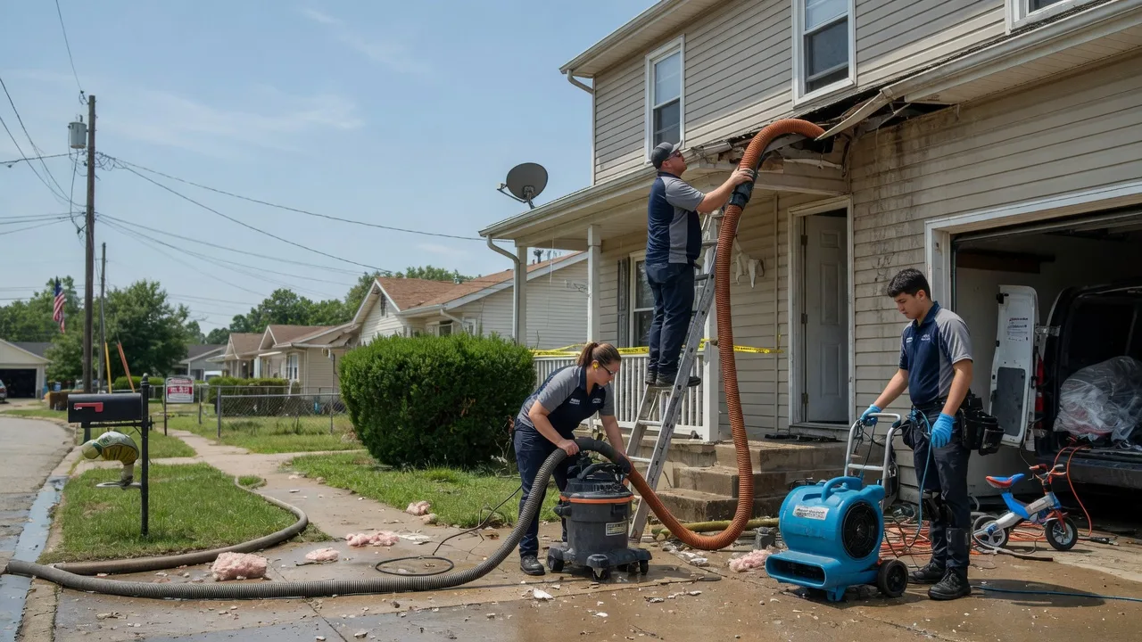 Water Damage Restoration in Justice, WV near me